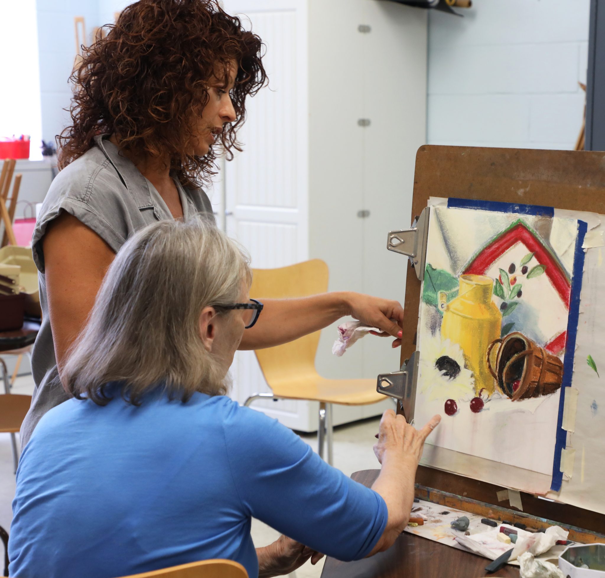 Pastel Painting Techniques Morris Museum