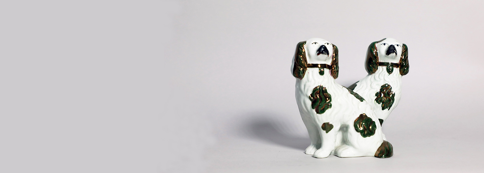 Double Vision: Staffordshire Spaniel Figurines