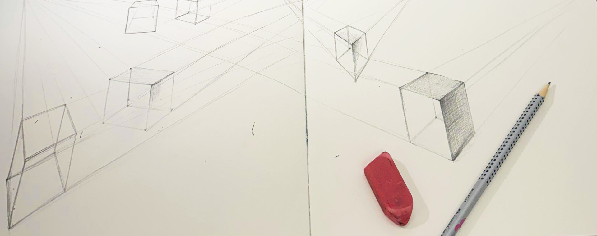 1- and 2-Point Perspective Drawing