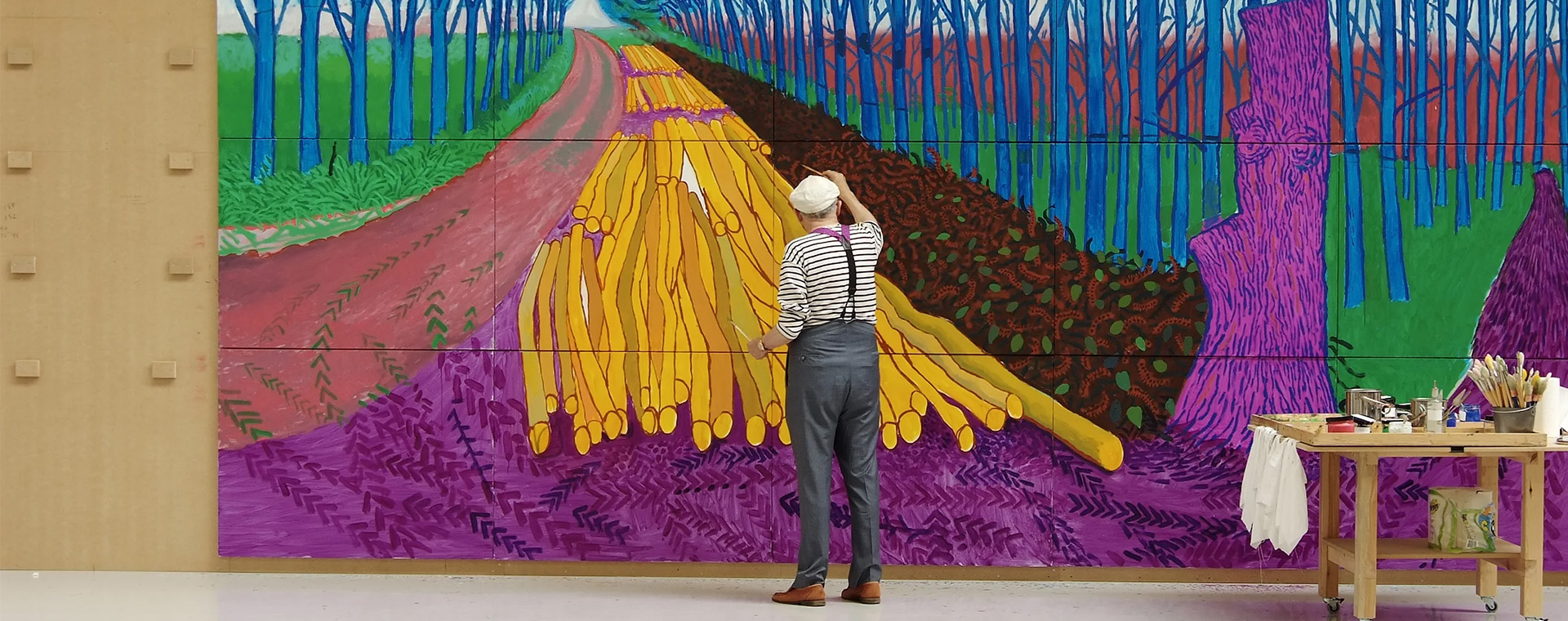Film: David Hockney at the Royal Academy of Arts